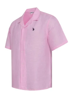 U.S. Polo Assn. Herren Hemd - USTyyler in pink