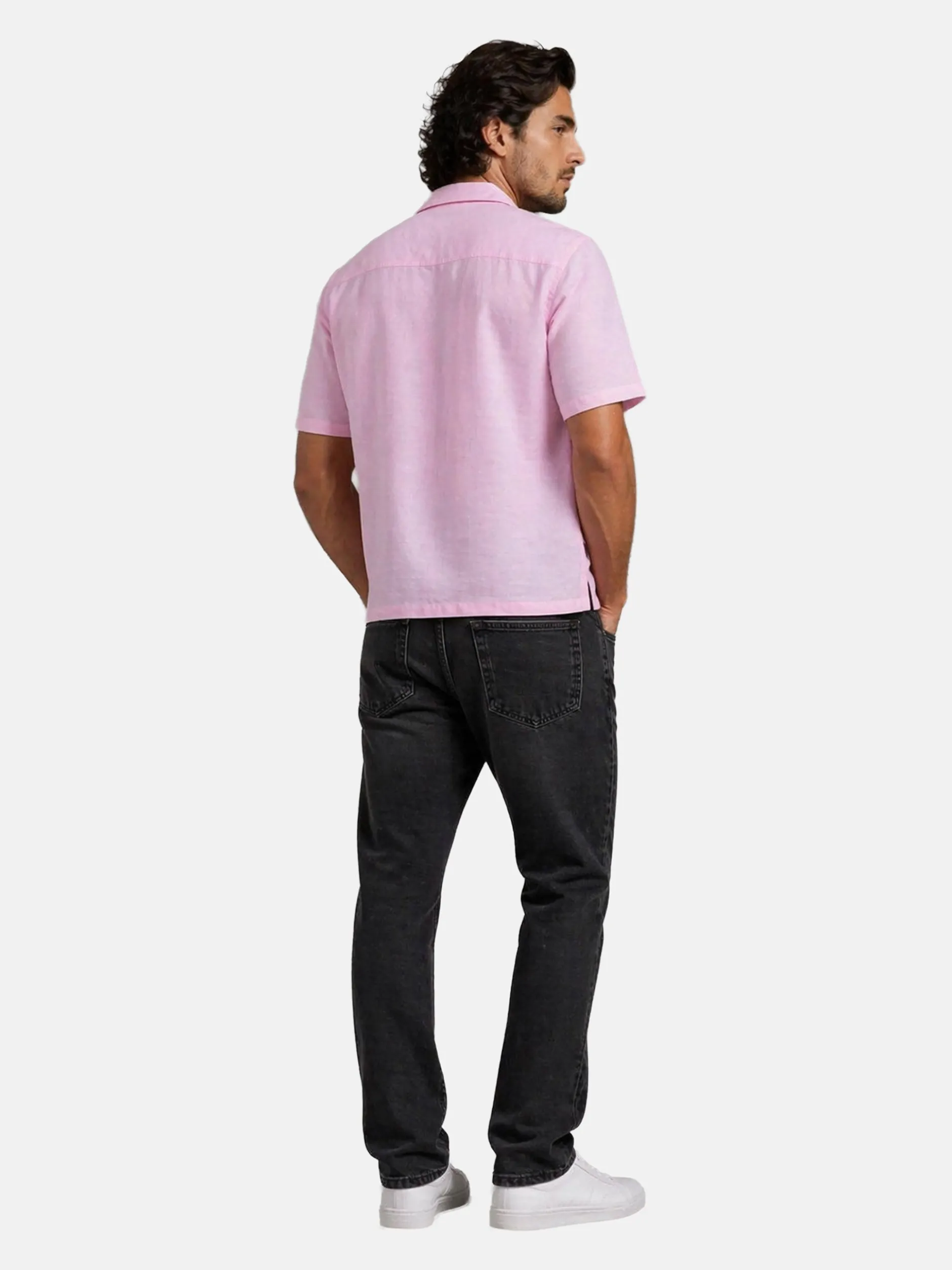 U.S. Polo Assn. Herren Hemd - USTyyler in pink