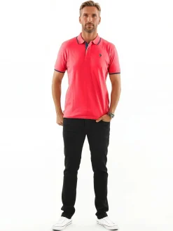 U.S. Polo Assn. Herren Poloshirts - USKayle in rot