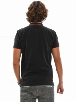 U.S. Polo Assn. Herren Poloshirts - USKayle in schwarz