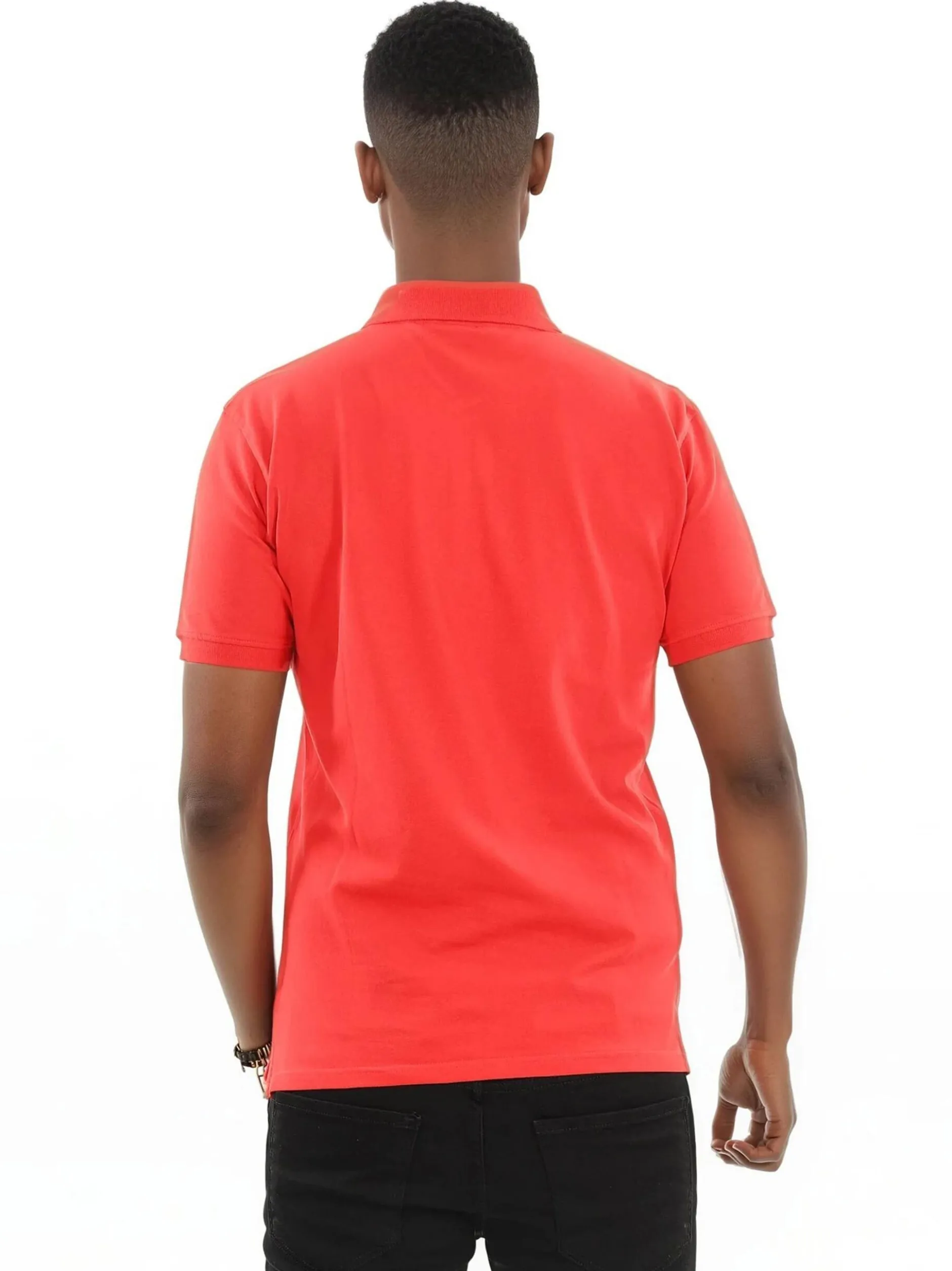 U.S. Polo Assn. Herren Poloshirt - USNeho in rot