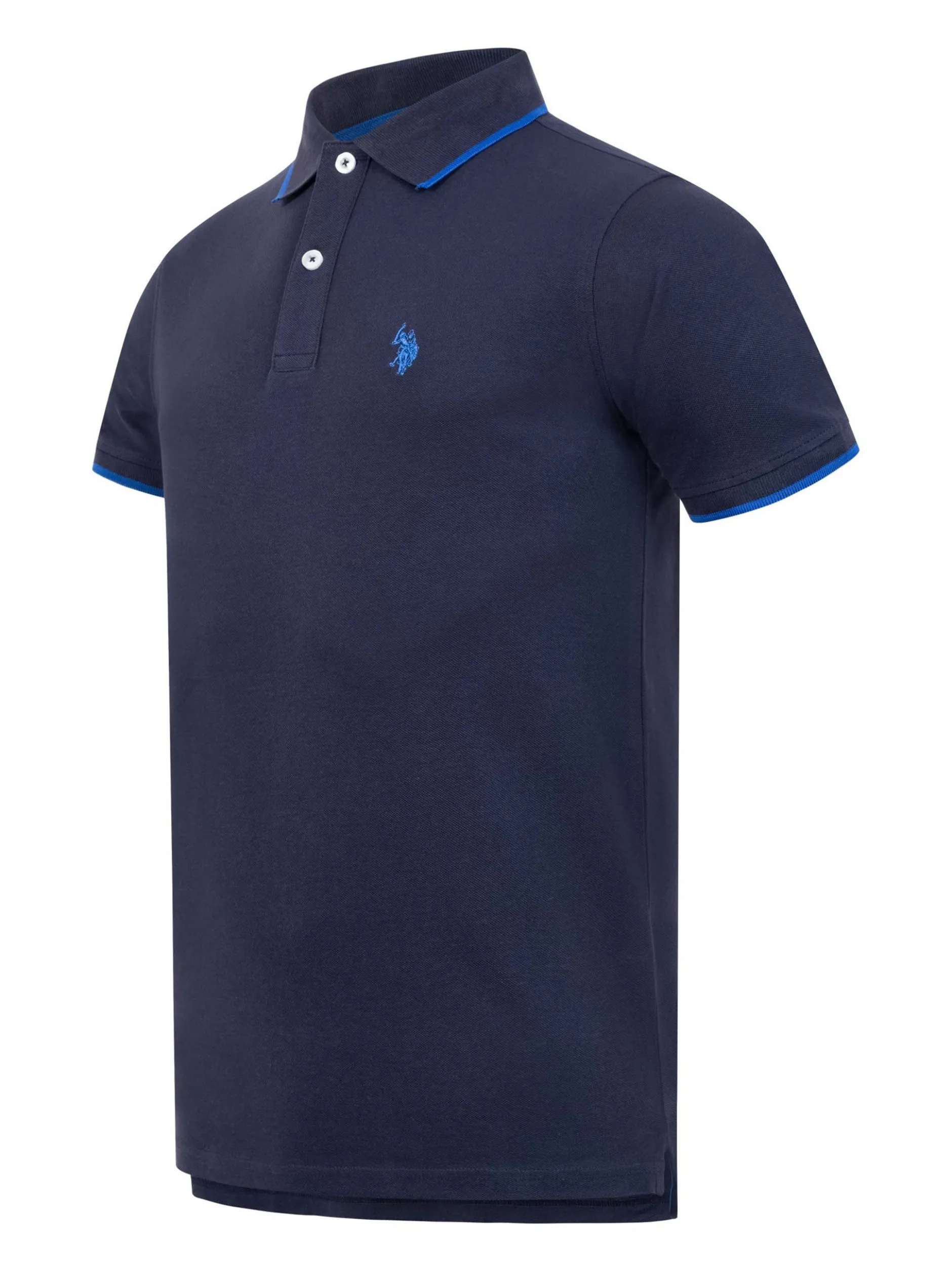 U.S. Polo Assn. Herren Poloshirt - USTristaan in blau