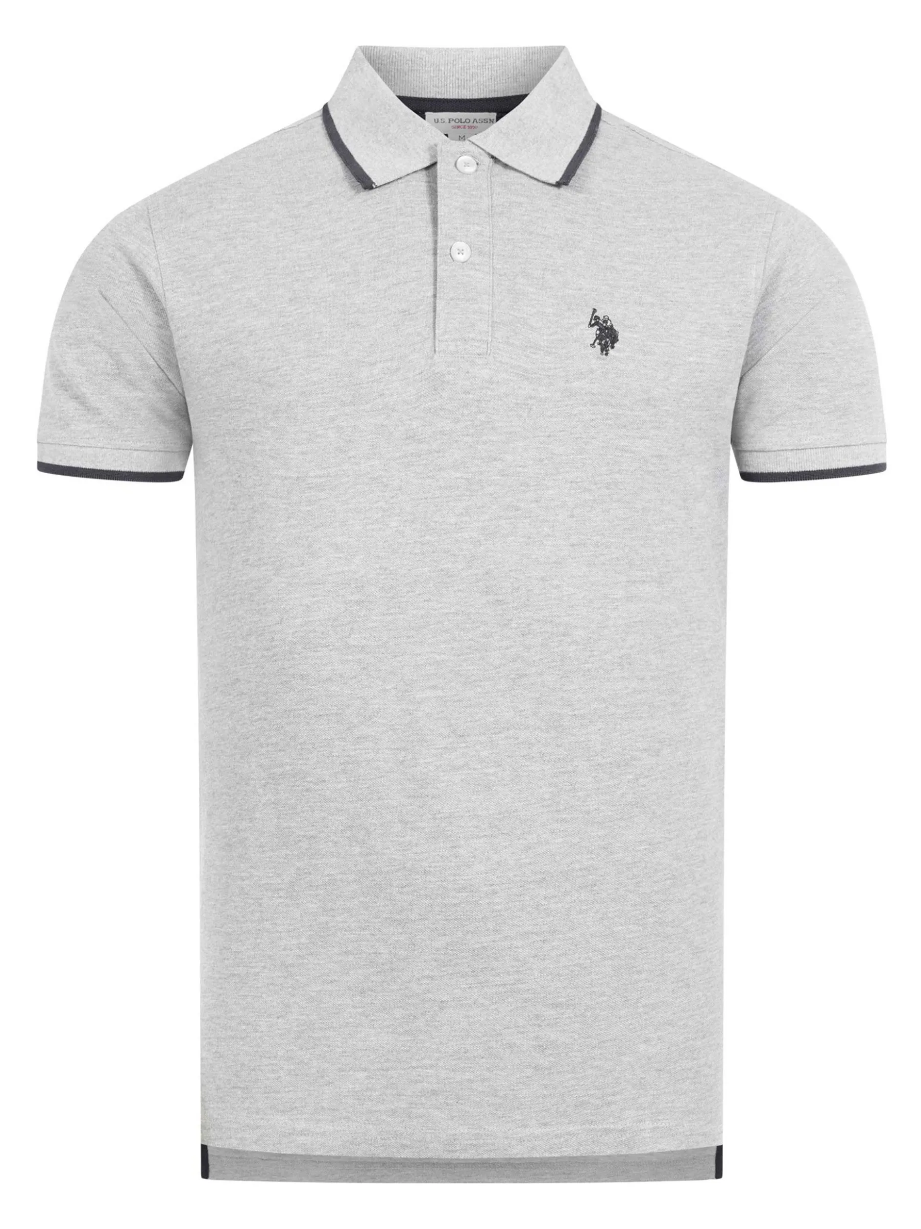 U.S. Polo Assn. Herren Poloshirt - USTristaan in grau