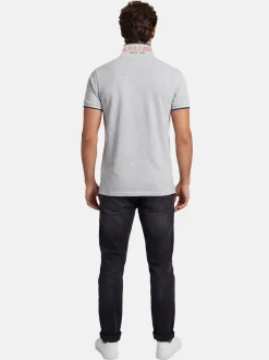 U.S. Polo Assn. Herren Poloshirt - USTristaan in grau