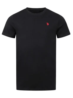 U.S. Polo Assn. Herren T-Shirt - USZaane in schwarz