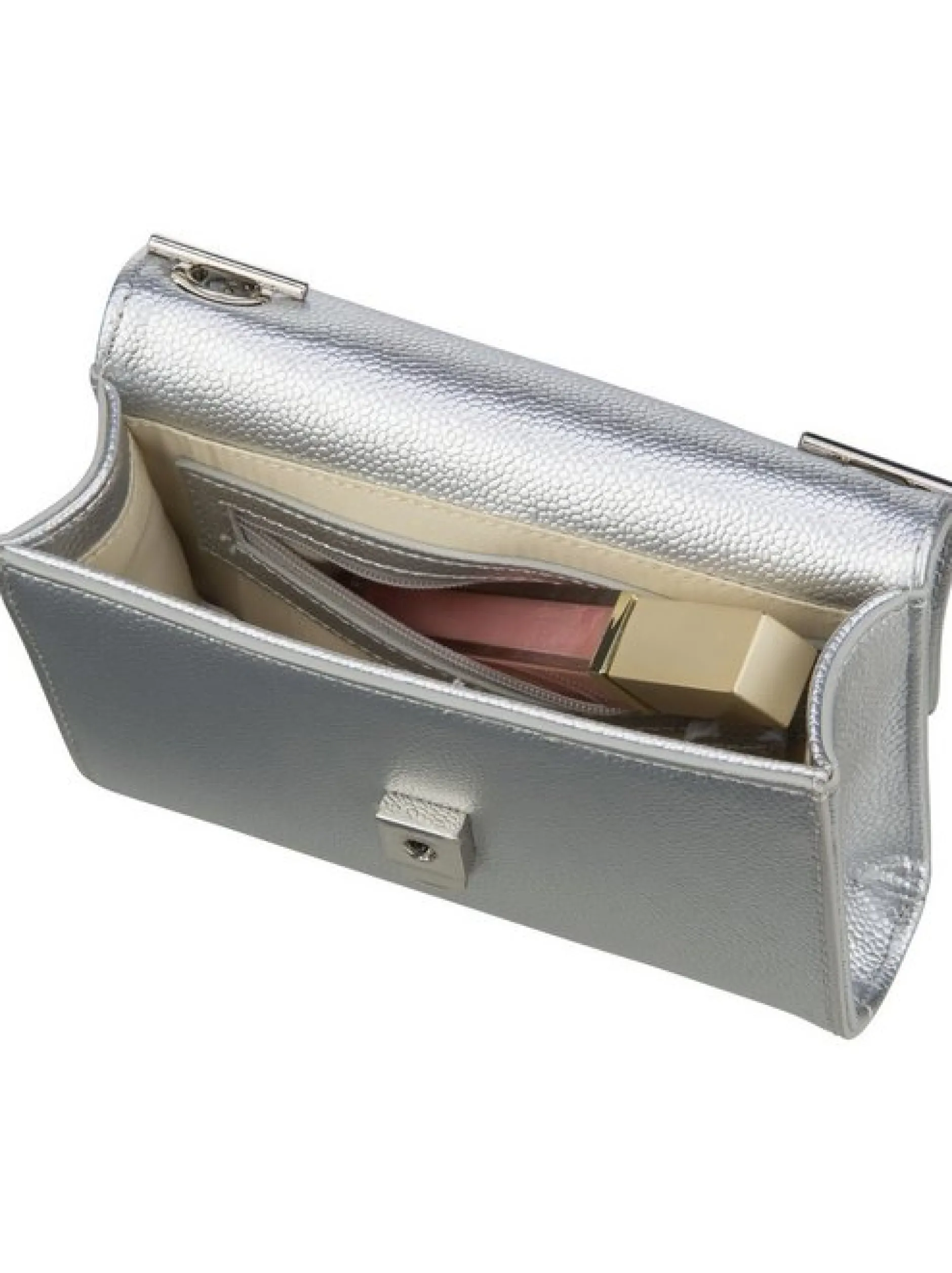 Valentino by Mario Valentino Damen Clutch - Divina Pochette 03G in grau