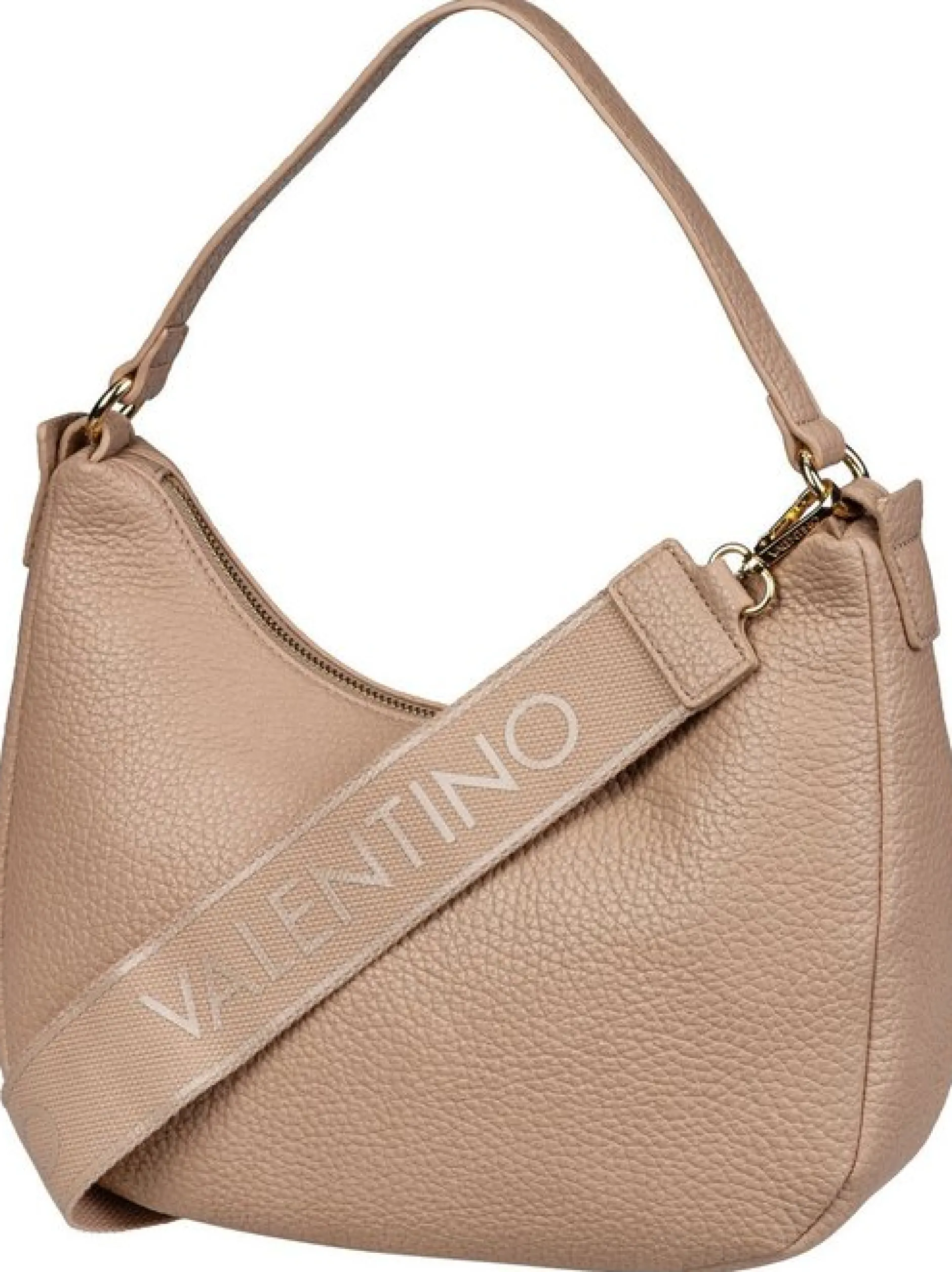Valentino by Mario Valentino Damen Schultertasche - Blossom RE P207 in beige