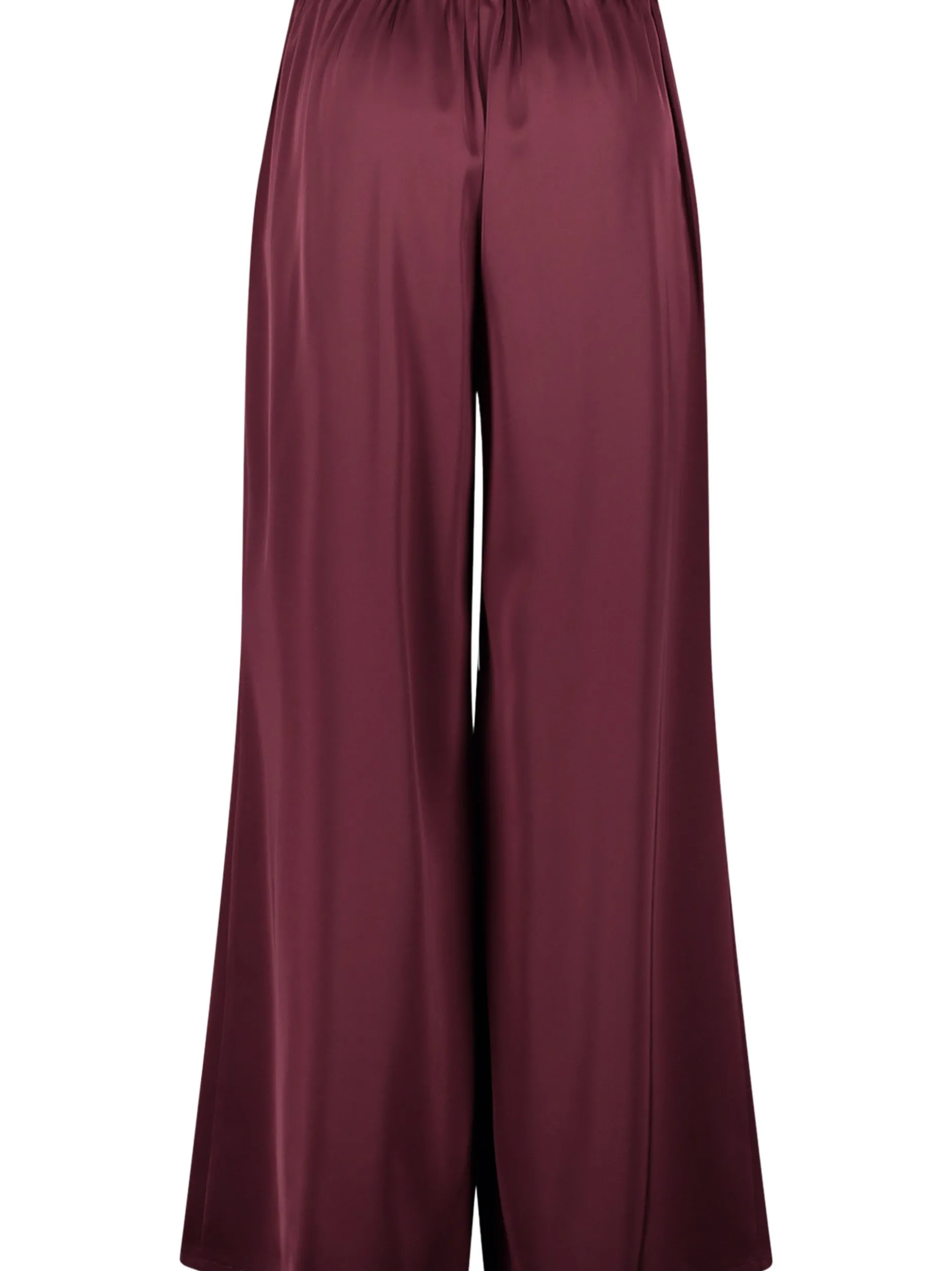 V by Vera Mont Damen Satinhose in aubergine
