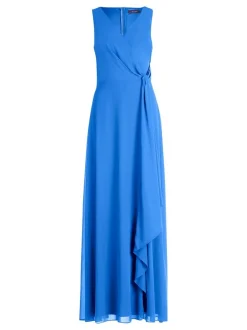 Vera Mont Damen Abendkleid in blau