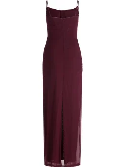 Vera Mont Damen Abendkleid in bordeaux