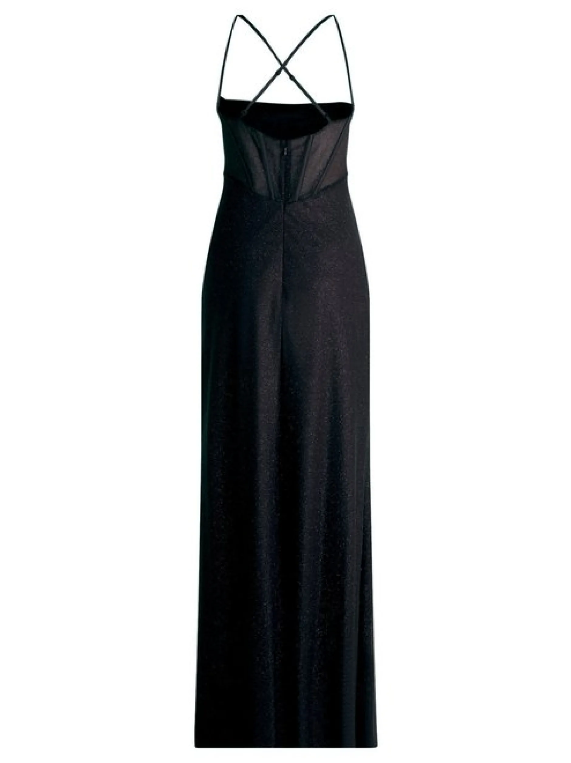 Vera Mont Damen Abendkleid in marine mehrfarbig