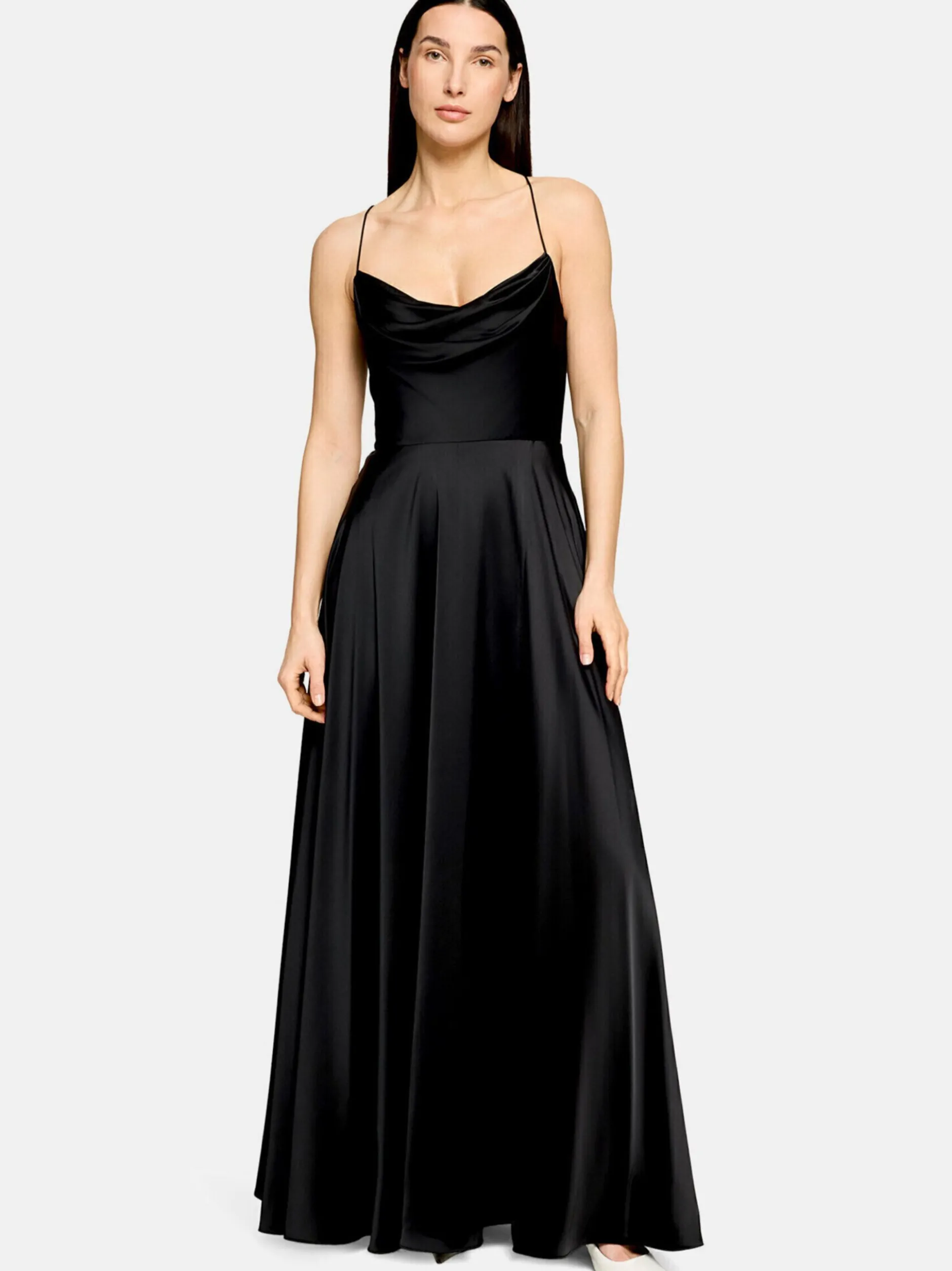 Vera Mont Damen Abendkleid in schwarz