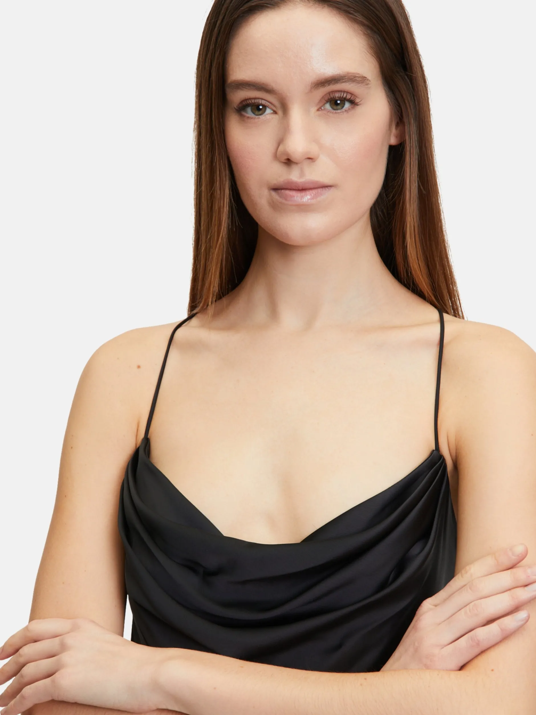 Vera Mont Damen Abendkleid in schwarz