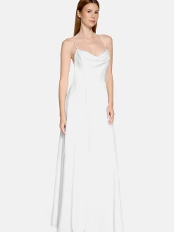 Vera Mont Damen Abendkleid in weiß
