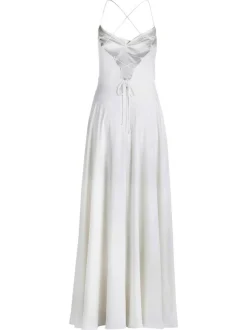 Vera Mont Damen Abendkleid in weiß