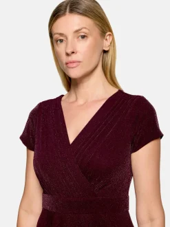 Vera Mont Damen Cocktailkleid in aubergine