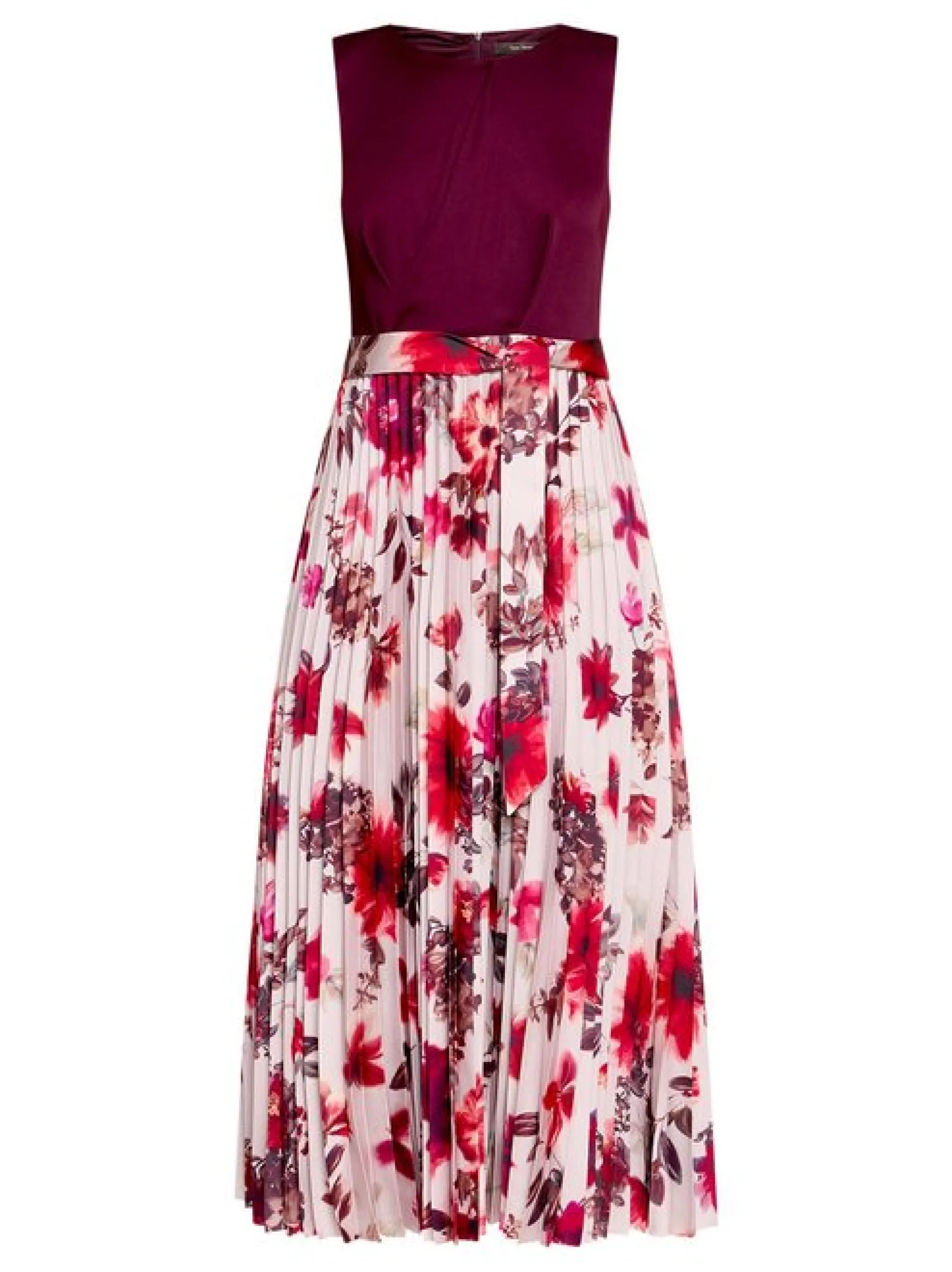Vera Mont Damen Cocktailkleid in bordeaux