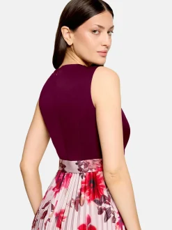 Vera Mont Damen Cocktailkleid in bordeaux