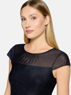 Vera Mont Damen Cocktailkleid in marine blau
