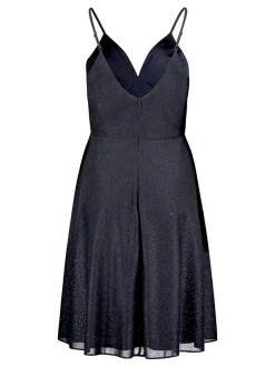 Vera Mont Damen Cocktailkleid in marine mehrfarbig
