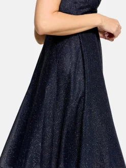 Vera Mont Damen Cocktailkleid in marine mehrfarbig