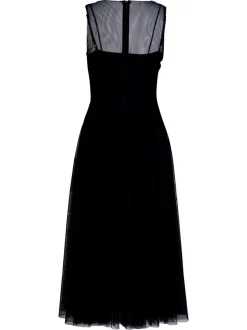 Vera Mont Damen Cocktailkleid in schwarz