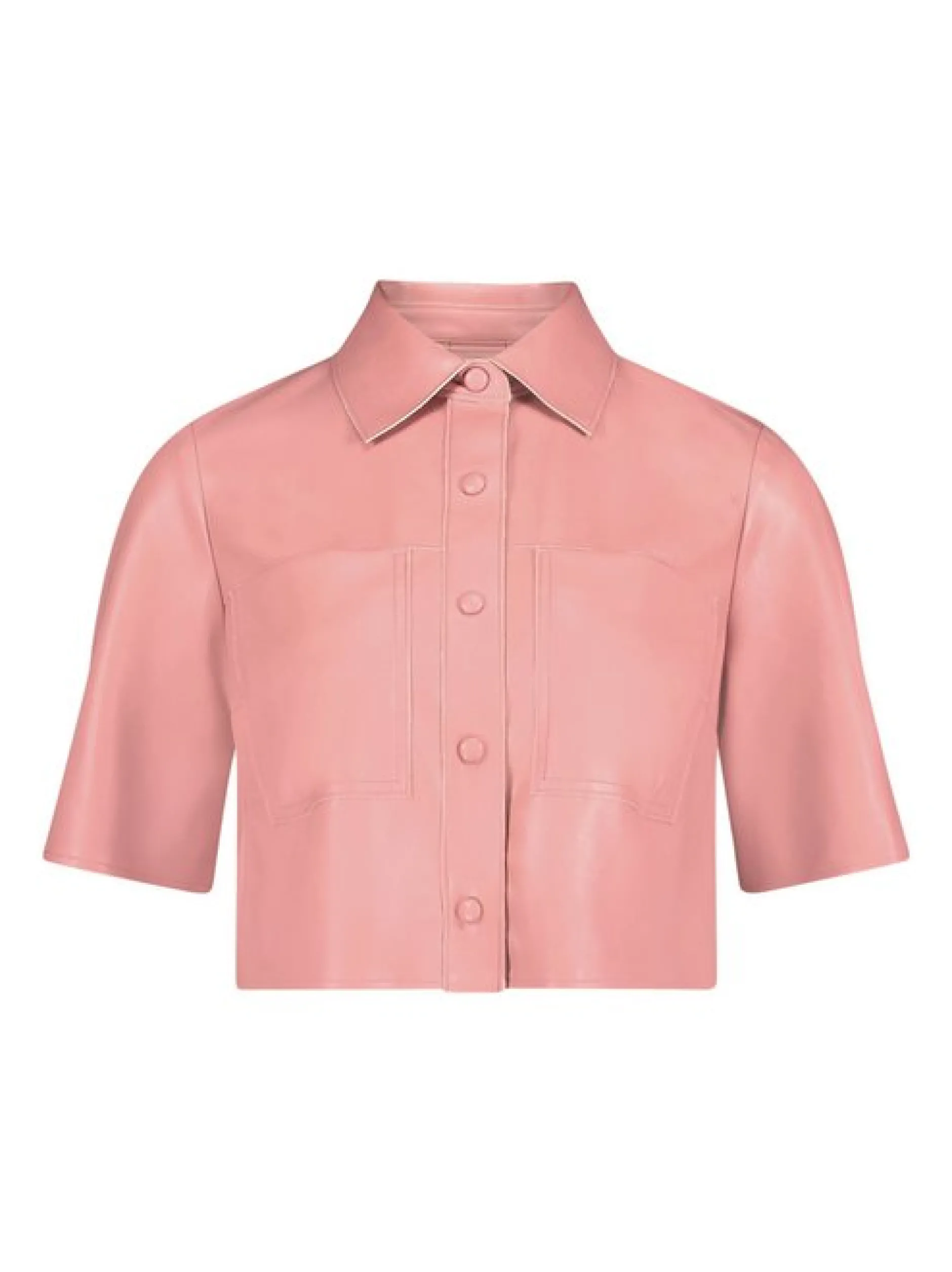 Vera Mont Damen Kunstleder-Jacke in altrosa