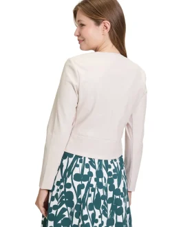 Vera Mont Damen Kunstlederjacke in beige