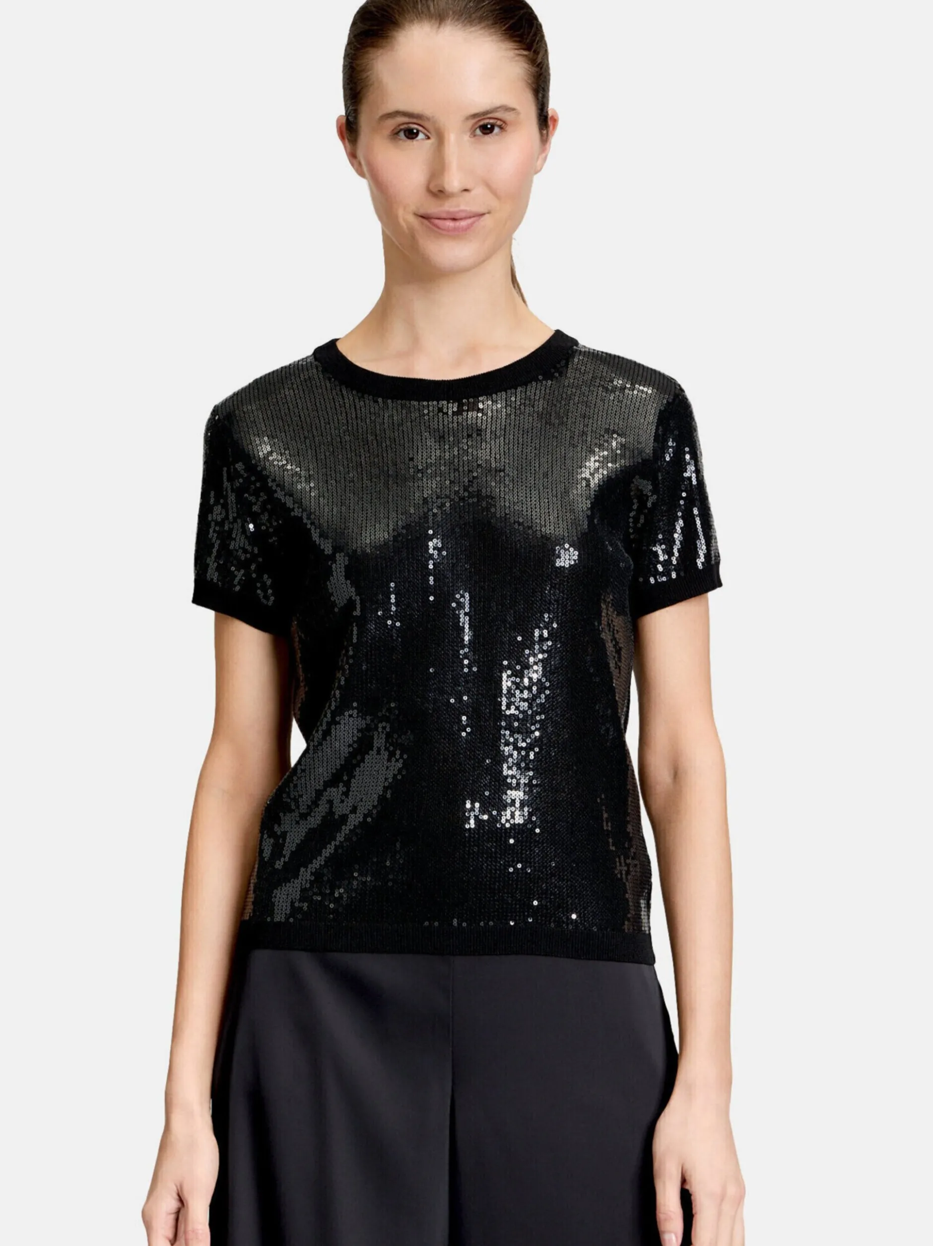 Vera Mont Damen Shirt in schwarz