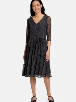 Vera Mont Damen Stufenkleid in mehrfarbig