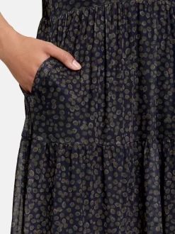 Vera Mont Damen Stufenkleid in mehrfarbig