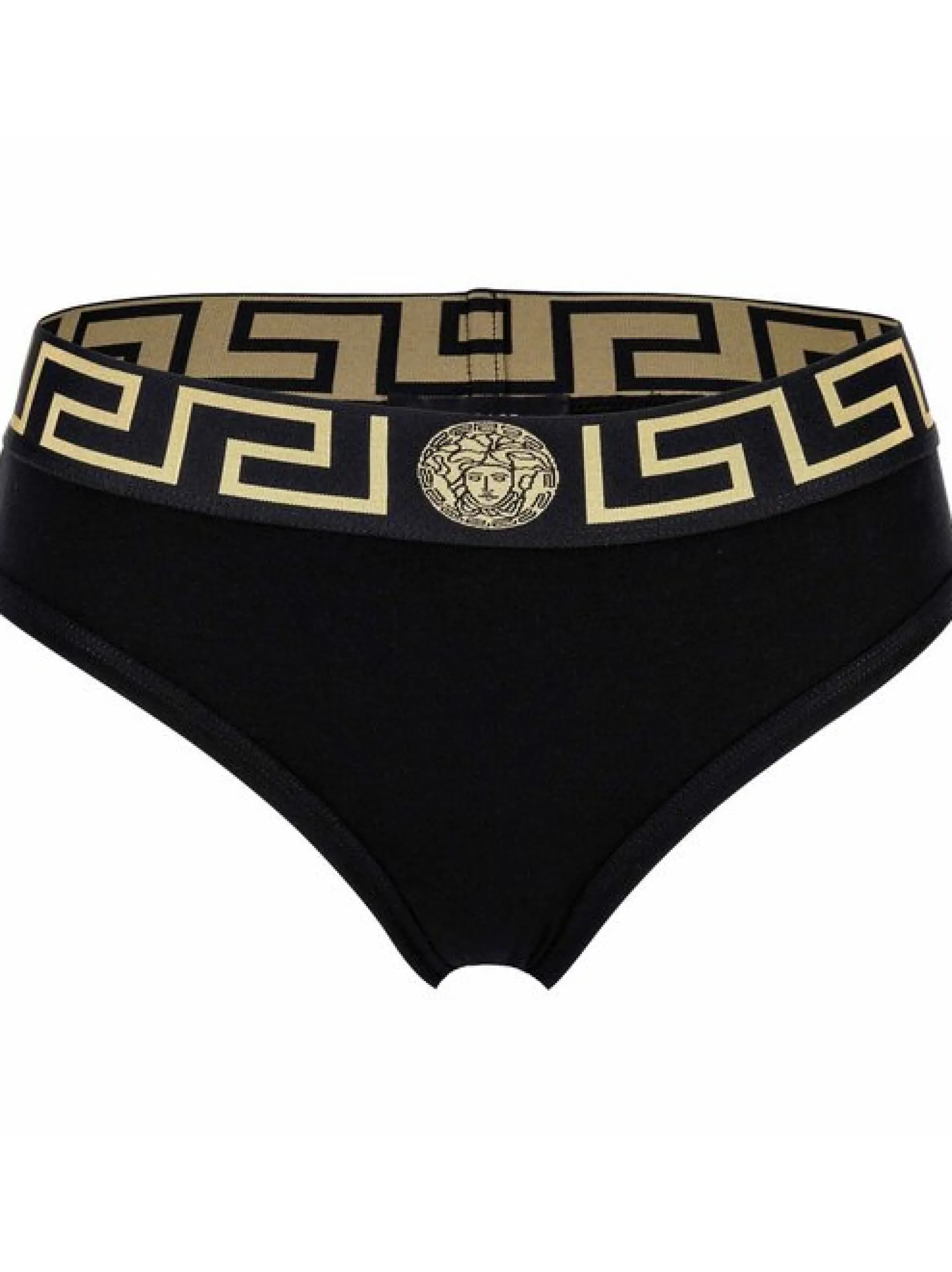 Versace Jeans Damen Slip 1er Pack in schwarz
