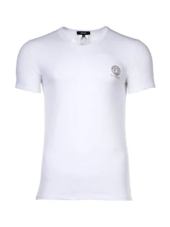 Versace Jeans Herren T-Shirt 1er Pack in weiß