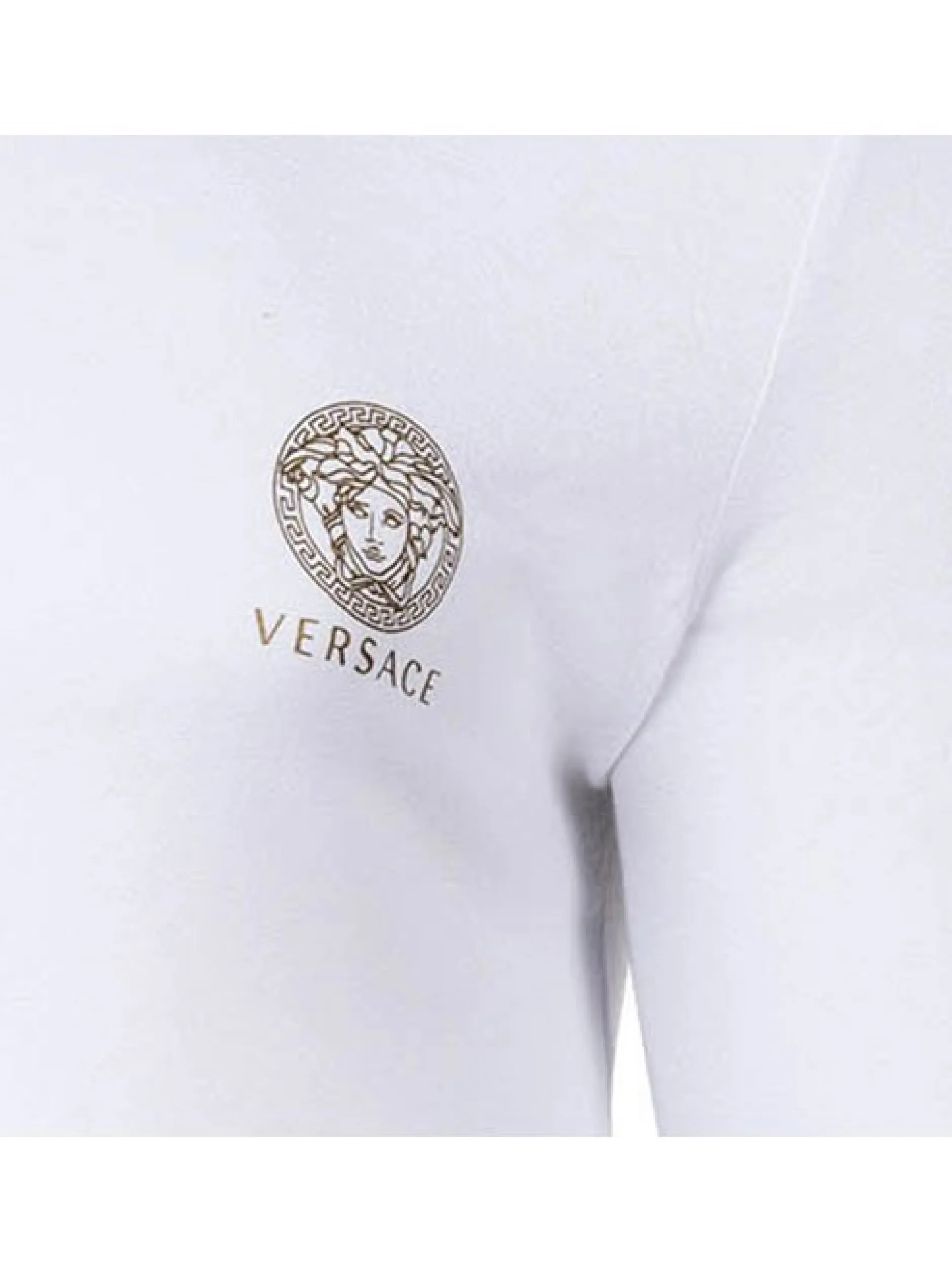 Versace Jeans Herren T-Shirt 1er Pack in weiß