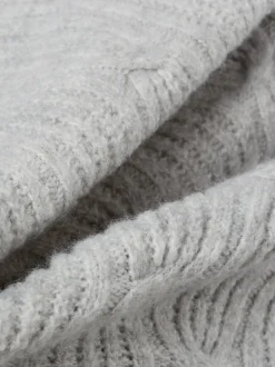 Vila Damen Pullover - VILAssia in hellgrau