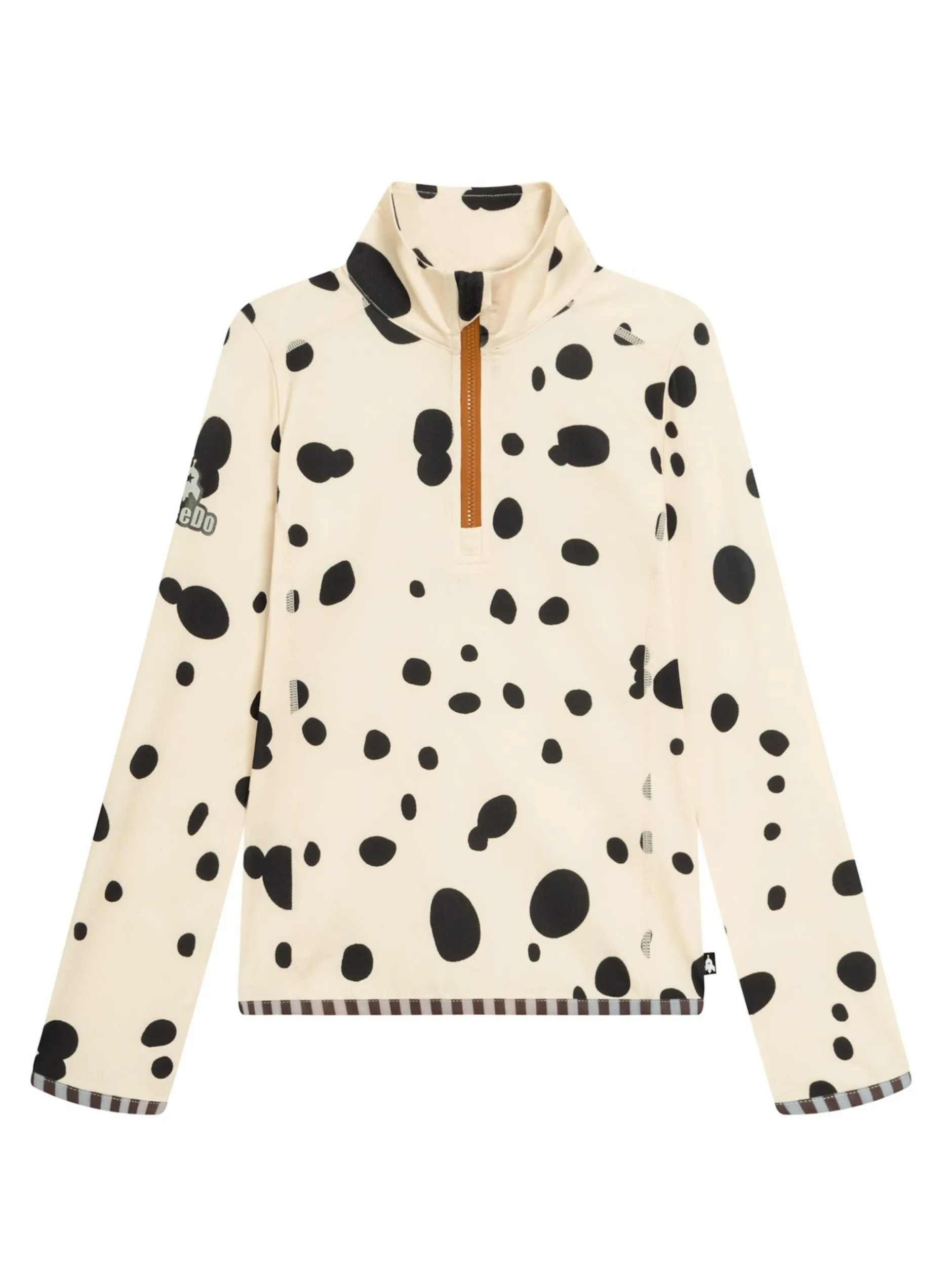 WeeDo Baby Langarmshirt in beige - Ärmel: langarm