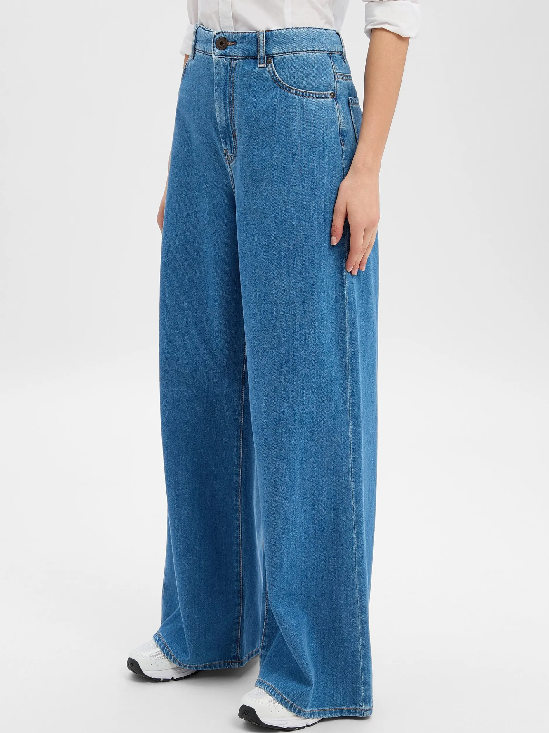 Weekend Max Mara Damen Jeans - WKDVega in medium stone