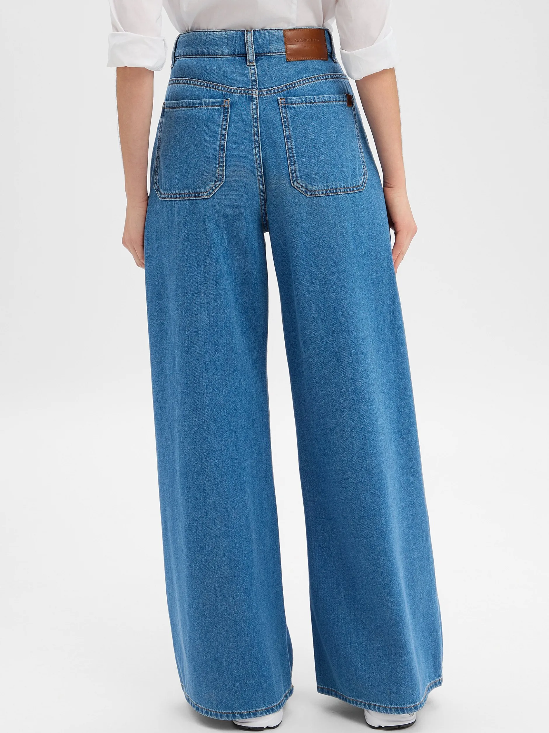 Weekend Max Mara Damen Jeans - WKDVega in medium stone
