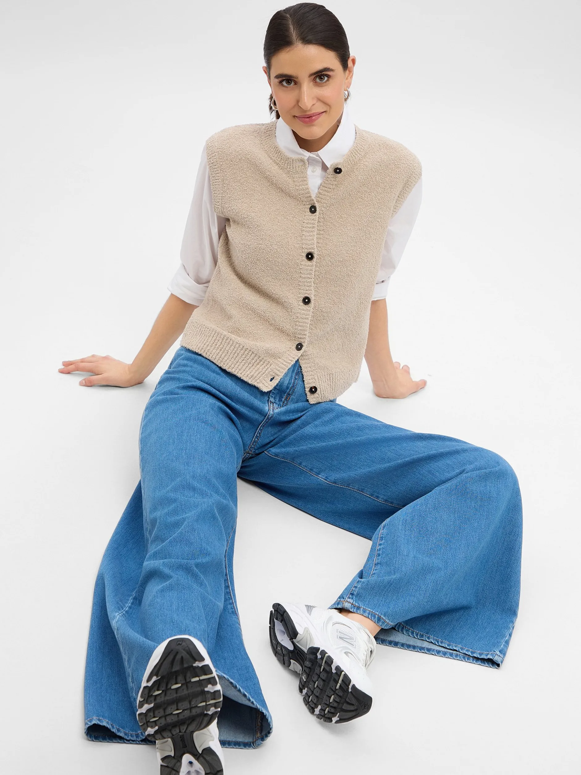 Weekend Max Mara Damen Jeans - WKDVega in medium stone