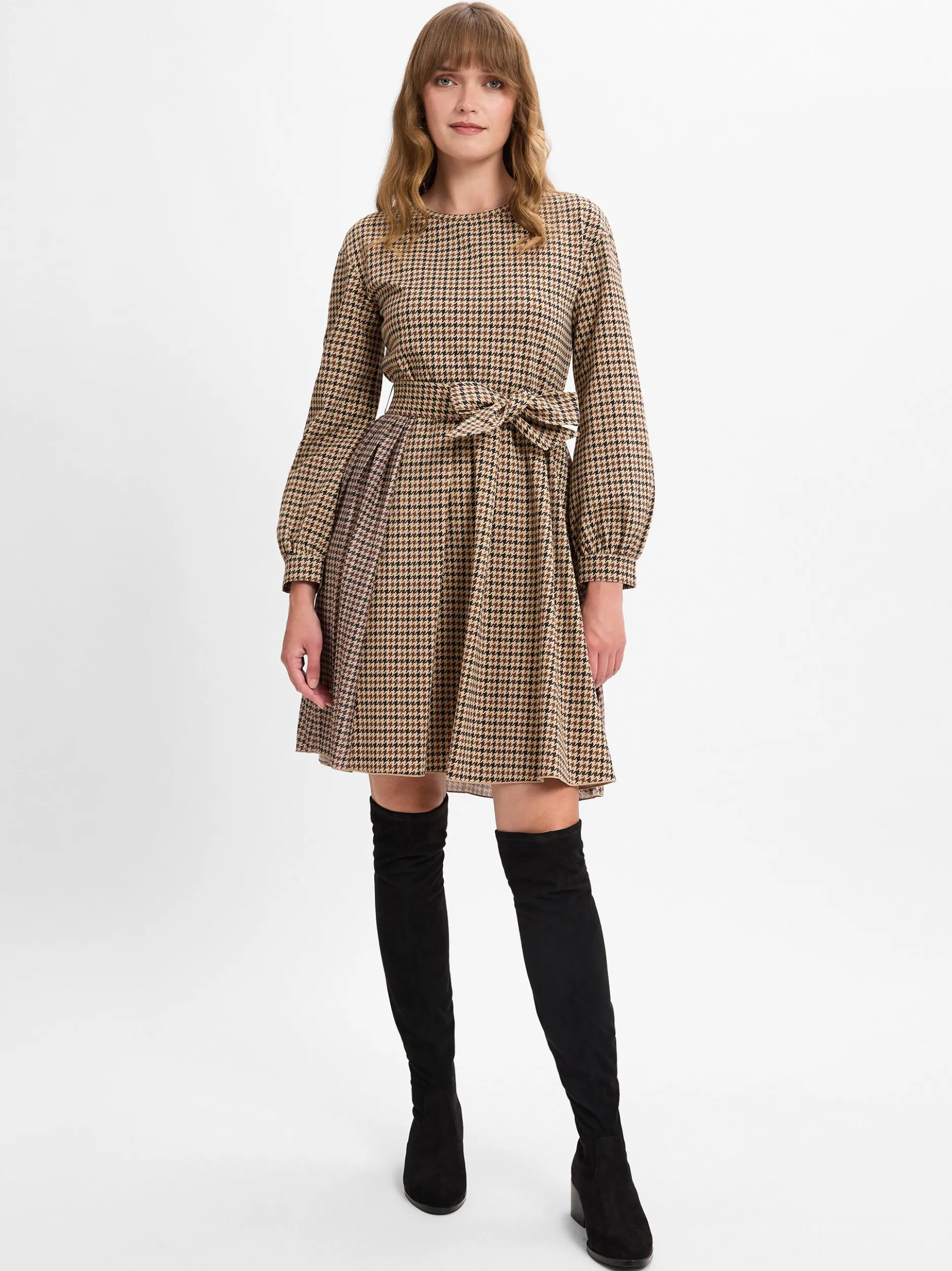 Weekend Max Mara Damen Kleid - Vetta in melange braun