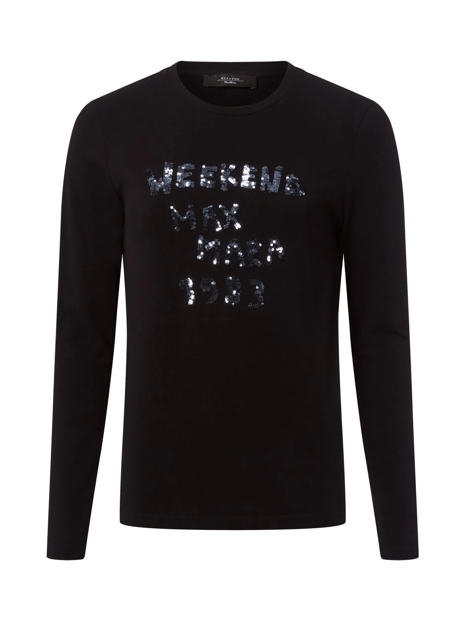 Weekend Max Mara Damen Langarmshirt - Renoir in schwarz