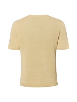 Weekend Max Mara Damen Leinen-T-shirt in vanille