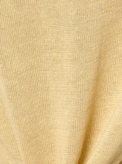Weekend Max Mara Damen Leinen-T-shirt in vanille