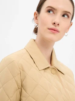 Weekend Max Mara Damen Steppjacke in beige