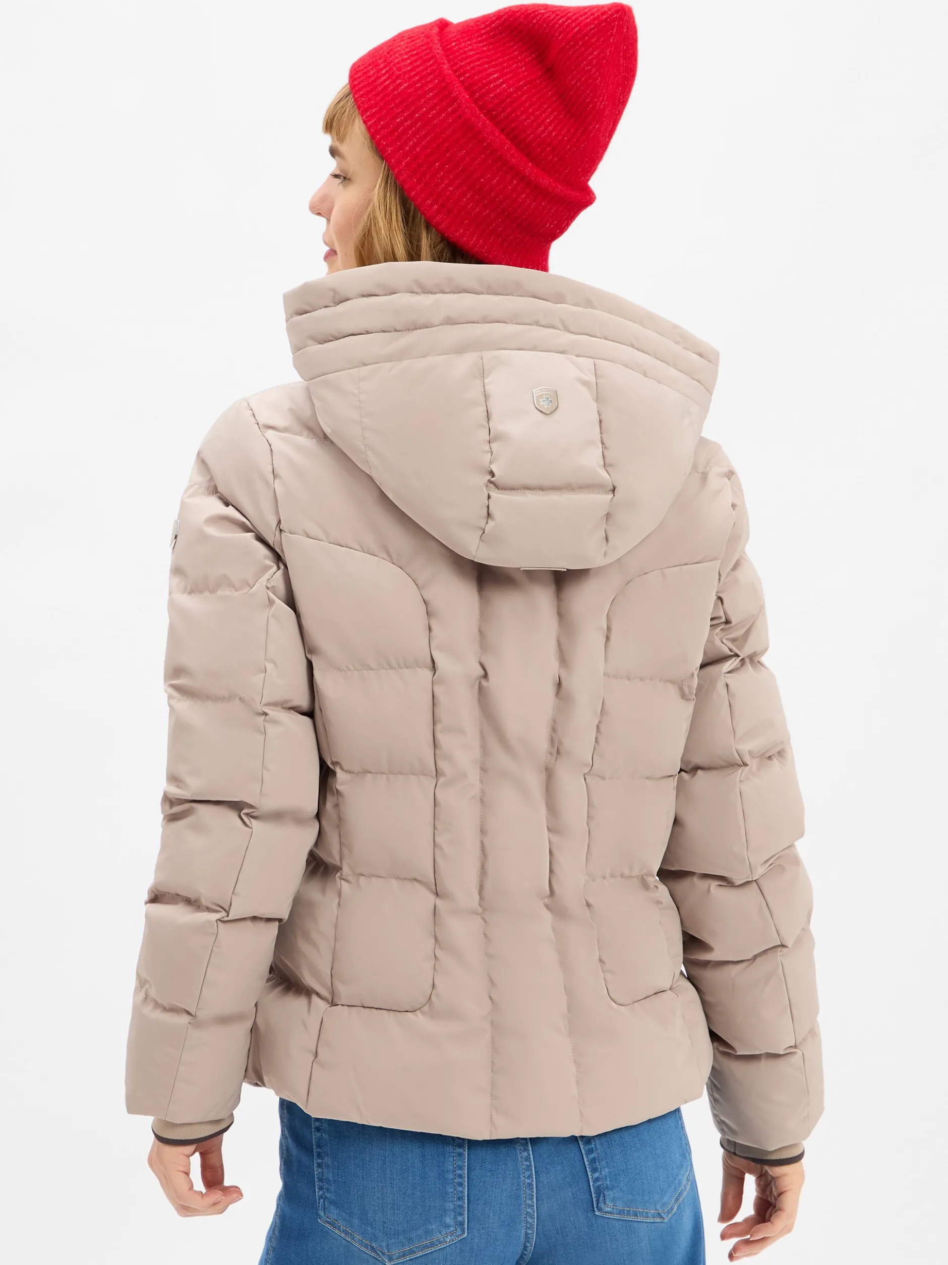 Wellensteyn Damen Steppjacke - Belvitini Short in beige