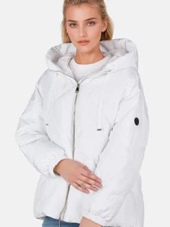 White Label Damen Pufferjacke in weiß - Ärmel: langarm