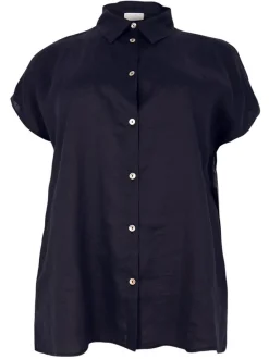 YOEK Damen Bluse in blau