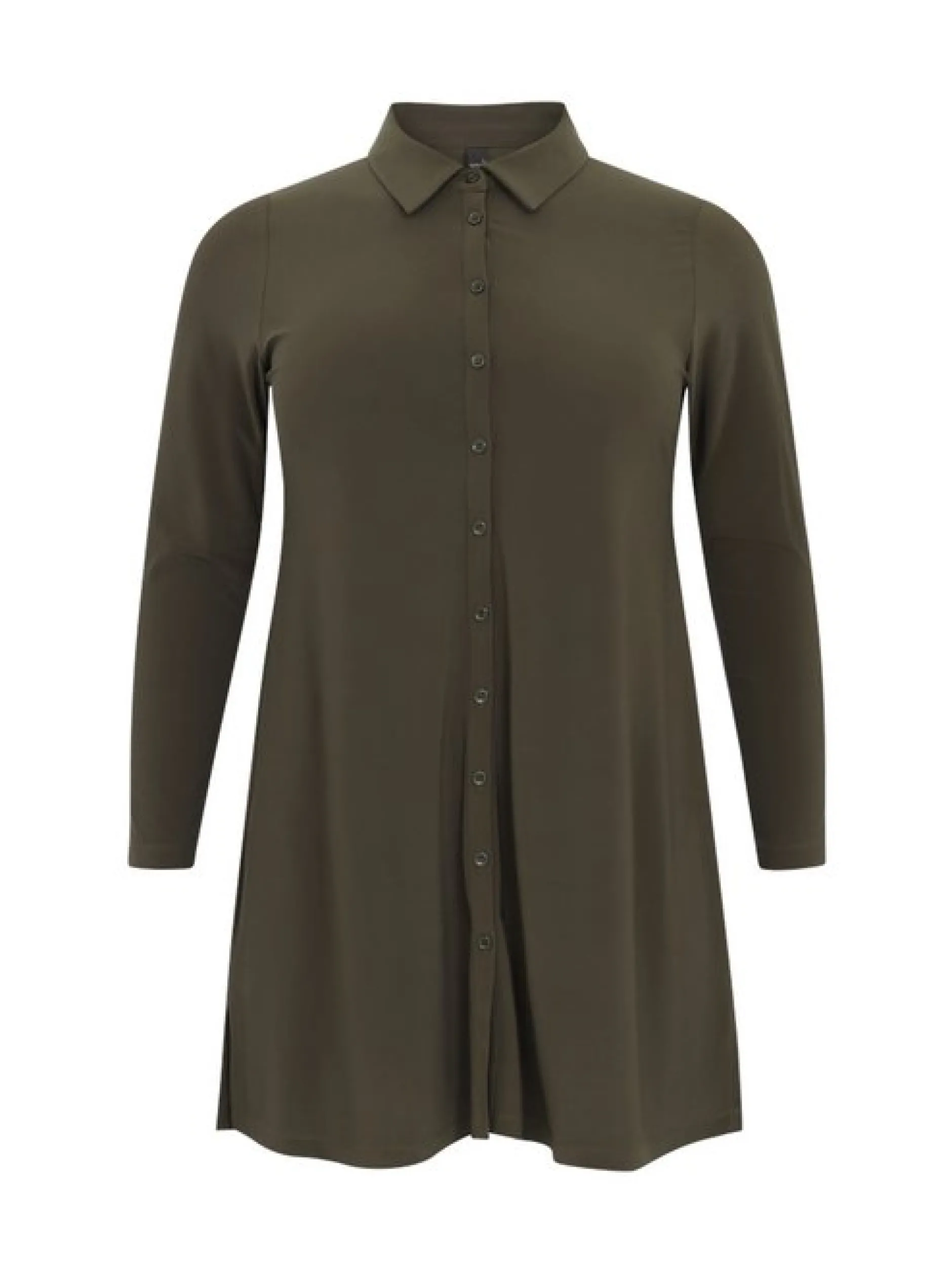 YOEK Damen Bluse in grün