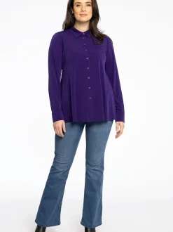 YOEK Damen Bluse in lila