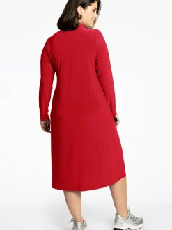 YOEK Damen Bluse in rot
